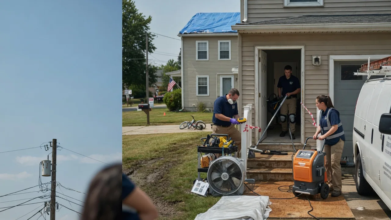 Water Damage Repair in Hallsboro, NC near me